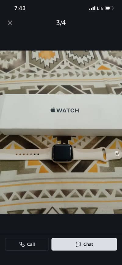 Apple watch series 7 45mm with box only