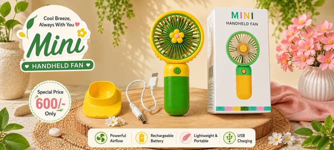 mini hand held fan