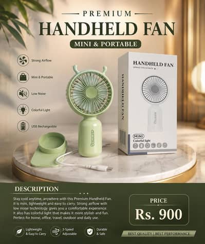 mini hand held fan