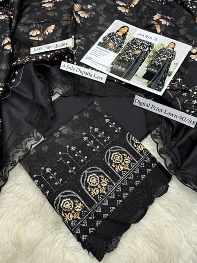 Womens premium embroidery suits .