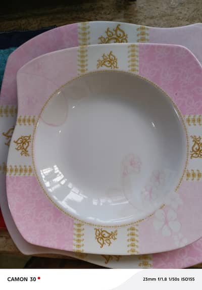 melamine dinner set