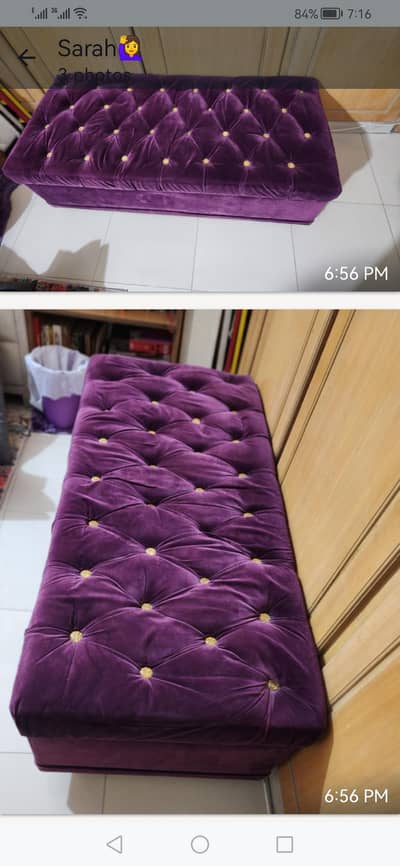 Side sofa and storage