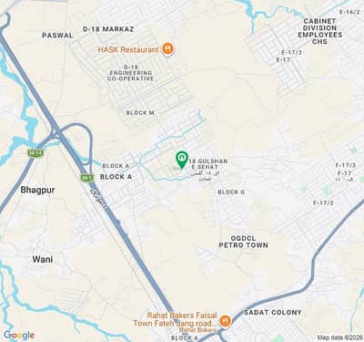8 Marla ( 30*60 In Block D ) 1.5 Storey House For Sale In Gulshan E Sehat E-18 Islamabad.