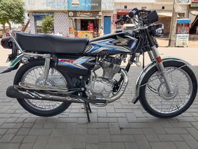 HONDA CG 125 2025 MODEL AVAILABLE FOR CELL LOCATION SAHIWAL