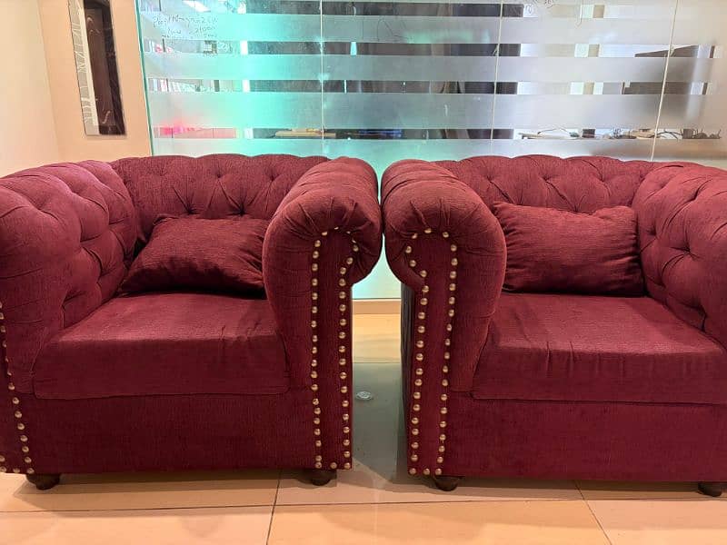 Sofa Set - 4 Items 4