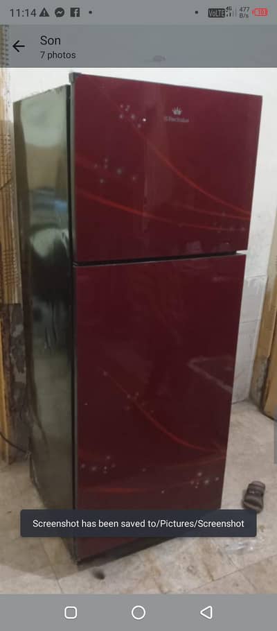 red glass dor Best work and condition