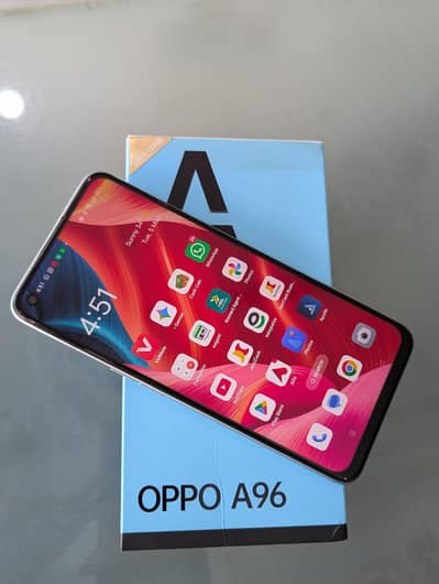 Oppo A96  8 /128Gb condition 10/10  official PTA Approved