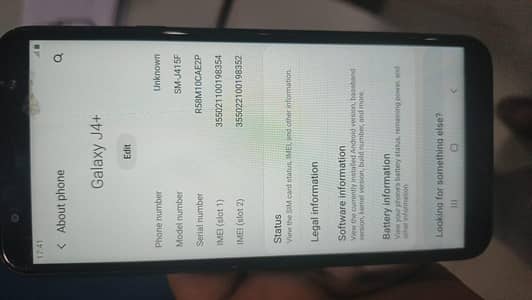 samsung j4 in good condition