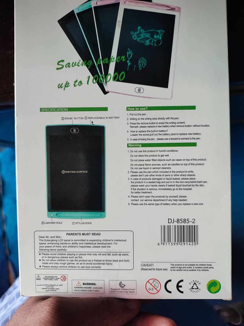 Lcd writing tablet 1