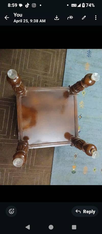 Three side tables for urgent sale