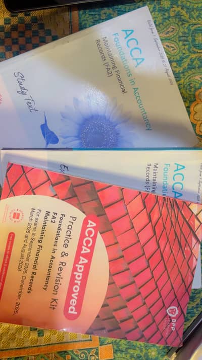 FA1 and FA2 ACCA books