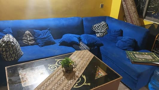 7 seater L shape sofa  used but as new few month used no damage