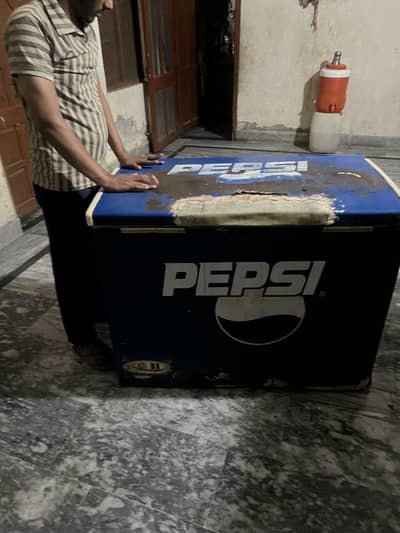 Pepsi freezer for sail colling bilkul theek hy