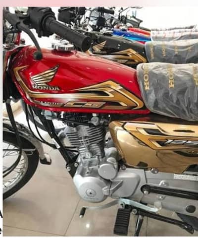 Honda 125 gold edition 0 meter For sale No 03446350322