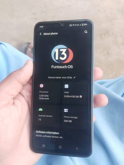 VIVO V23E 8+4 GB RAM 256 GB MEMORY