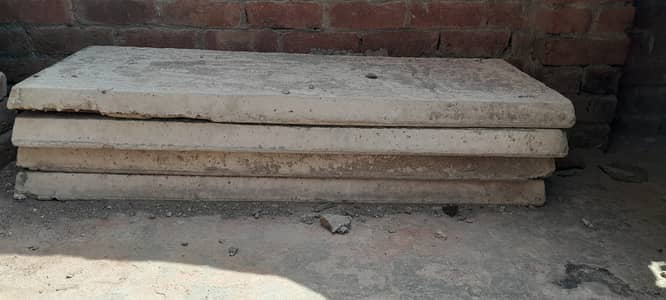 Cement slabe & garder
