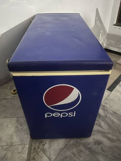 Commercial Pepsi Deep Freezer | Heavy Duty | Full Working