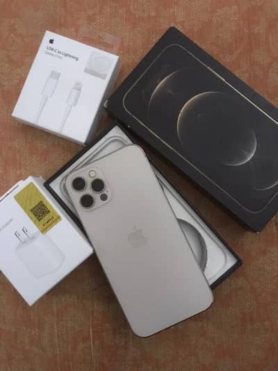 Iphone 12 pro - 128 GB - PTA APPROVED - Rose Gold colour with box