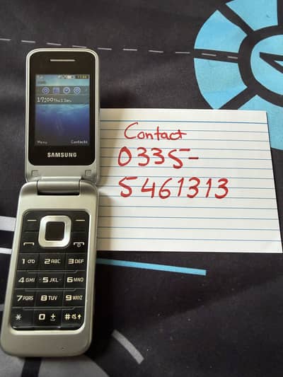 Samsung GT-C3520 Original Flip Keypad Phone