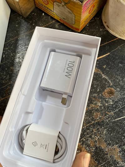 Redme turbo 5 with box and charger