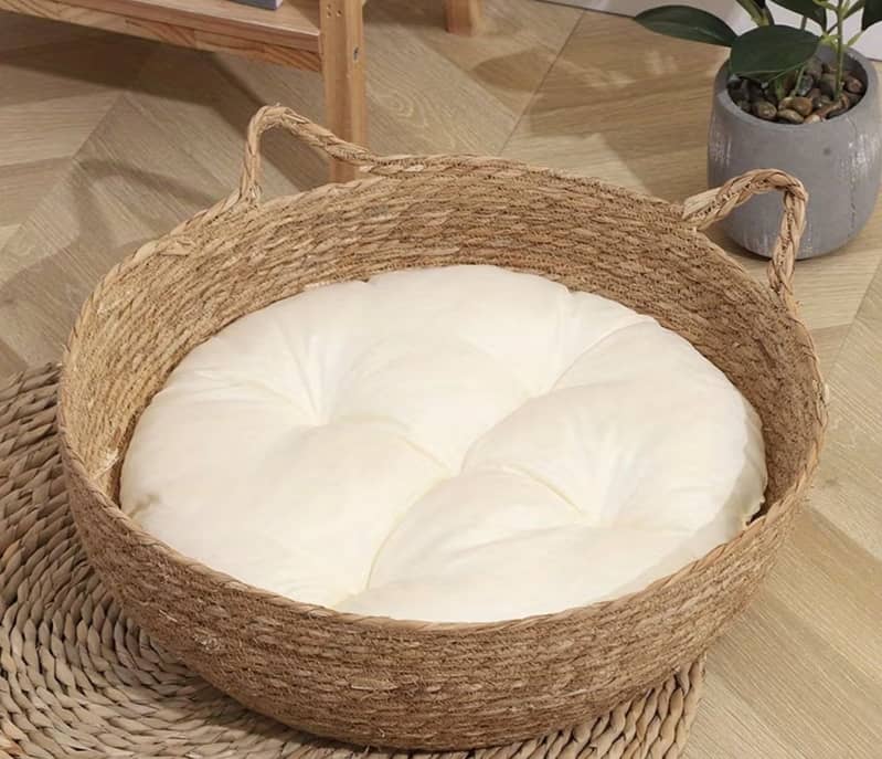 2pc cat bed + mat medium size 2