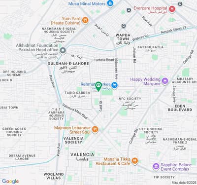 2 Kanal Plot For Sale In Valencia Block A1