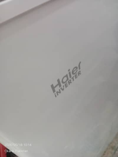 Haier inverter brand new Just 1 month use Hua Ha 03264736336