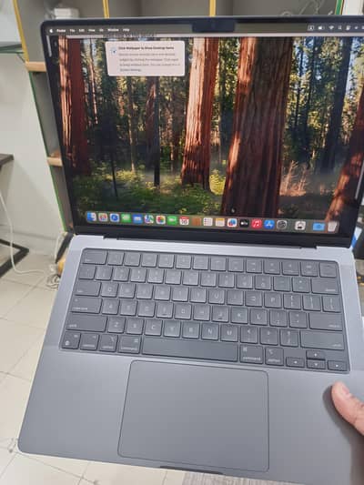 MACBOOK PRO M3 2023 14 INCH 18GB RAM 512GB SSD 1 CYCLE 100 HEALTH