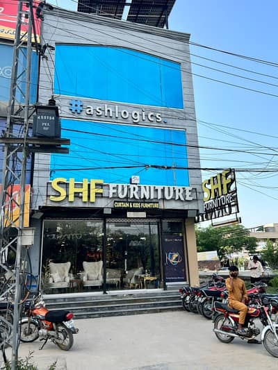 10 Marla 2.5 Storey Plaza For In Pia Main Boulevard Office For Sale