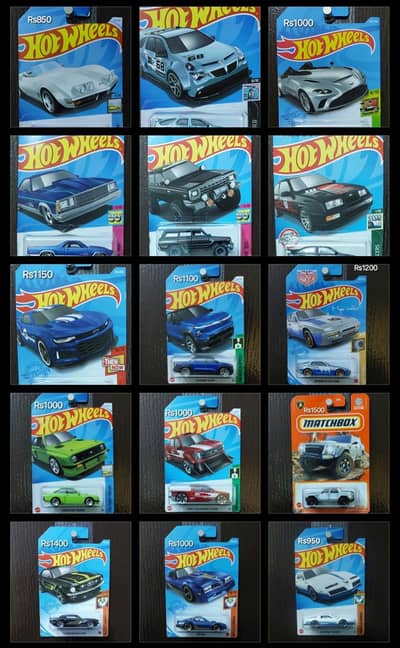 Hot Wheels, Matchbox, Majorette, Maisto & Fast Wheels cars