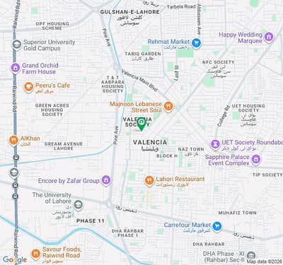 Residential Plot Is Available For sale In Valencia - Block E1