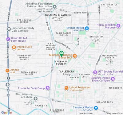 Ready To Buy A Residential Plot In Valencia - Block E Lahore