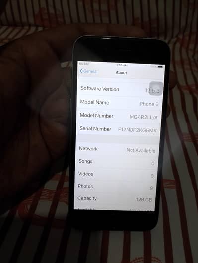 iphone 6 128gb approved 0/37/1/1176/118