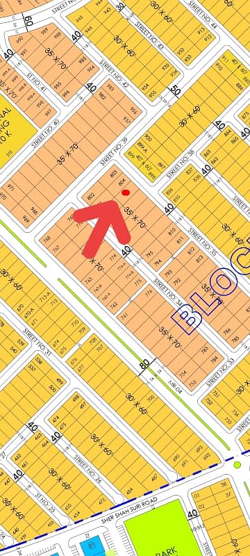 Faisal Town Phase 1   Block B  Plot 805