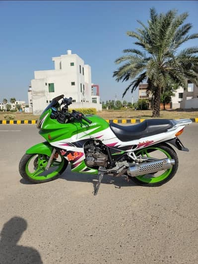 Pak Hero sports Bike with dual exhaust system