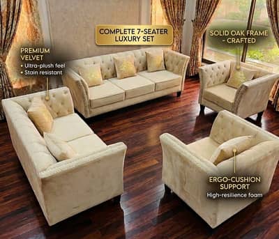 Modern 7 Seater Sofa Set/Sofa for sale/Sofa set/Sofa/Molty Foam sofa