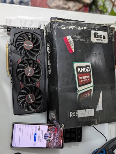 Amd Rx 5600xt tri fan With BoOX