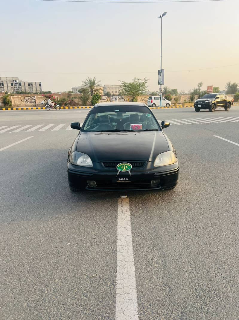 Honda Civic EXI 1996 model with good engine 8