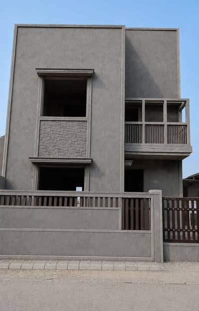 ParkFacing Ground+One… ( Grey Structure) House For Sale