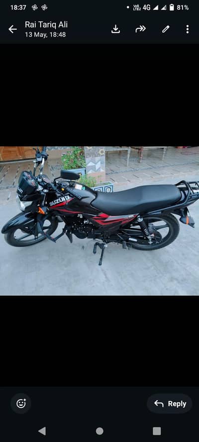 Suzuki GR 150 Bilkul Neat Clean –