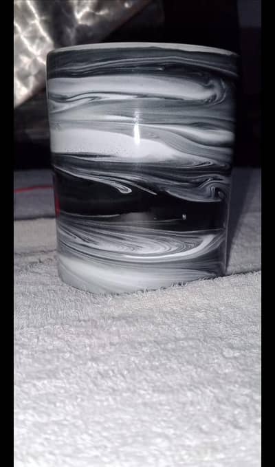Marbled storm ceramic mug