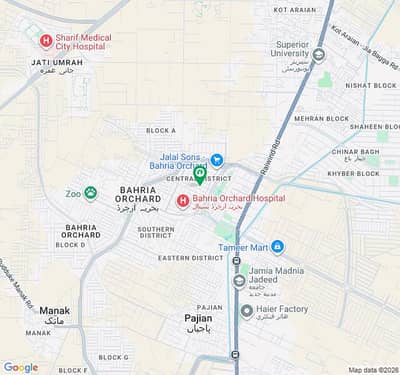 12.75 MARLA PLOT FORE SALE POSSESSION UTILITY PAID EXTRA LAND PAID Reserve A Centrally Located Residential Plot Of 13 Marla In Bahria Orchard Phase 1