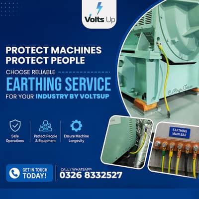 Ac dc earthing solution | solar Earthing | industrial earthing service