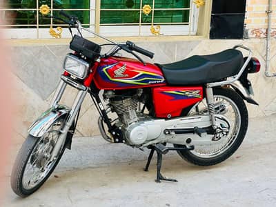 HONDA CG125/ MODLE 2016+17/ CONDSTION 10 BY 10
