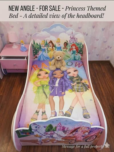 Kids barbie bed for sale 2 beds