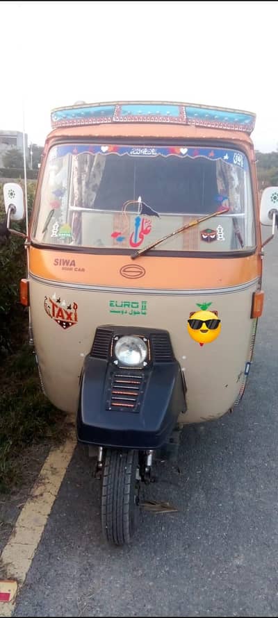 siwa rikshaw orange color model 2019 for sale