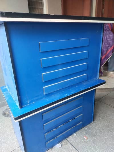 professional two blue Large office Table for sale. . . . .