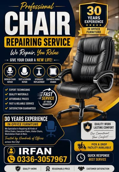 Office Chair Repair Karachi | Best Chair Parts in karachi