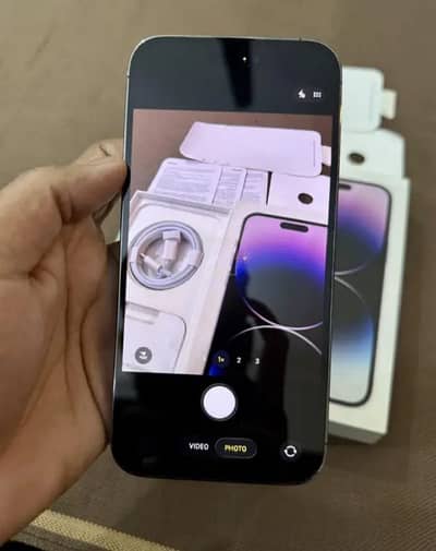 Apple Iphone 14 pro max official pta approved 256gb water pack