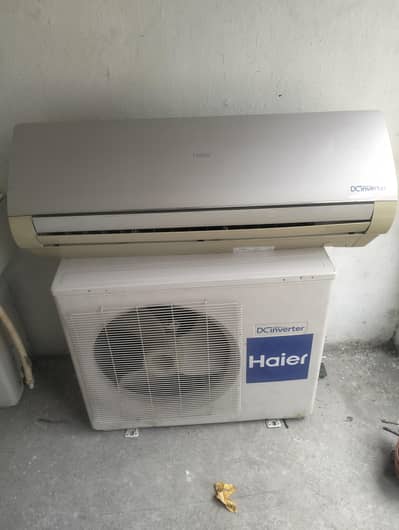 DC inverter 1.5 ton Haier hrar and cool , Totally Geniun ,